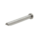 Phoenix Vivid 32 x 300mm Angled Wall Bath Outlet Brushed Nickel